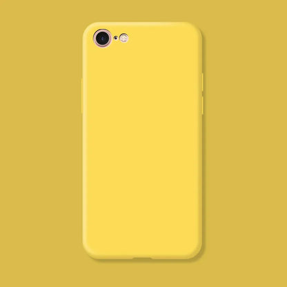 Funda para iPhone 7, 8, SE (2020, 2022), a prueba de golpes, TPU, silicona líquida, carcasa trasera protectora para iPhone SE (2020, 2022), funda blanda.
