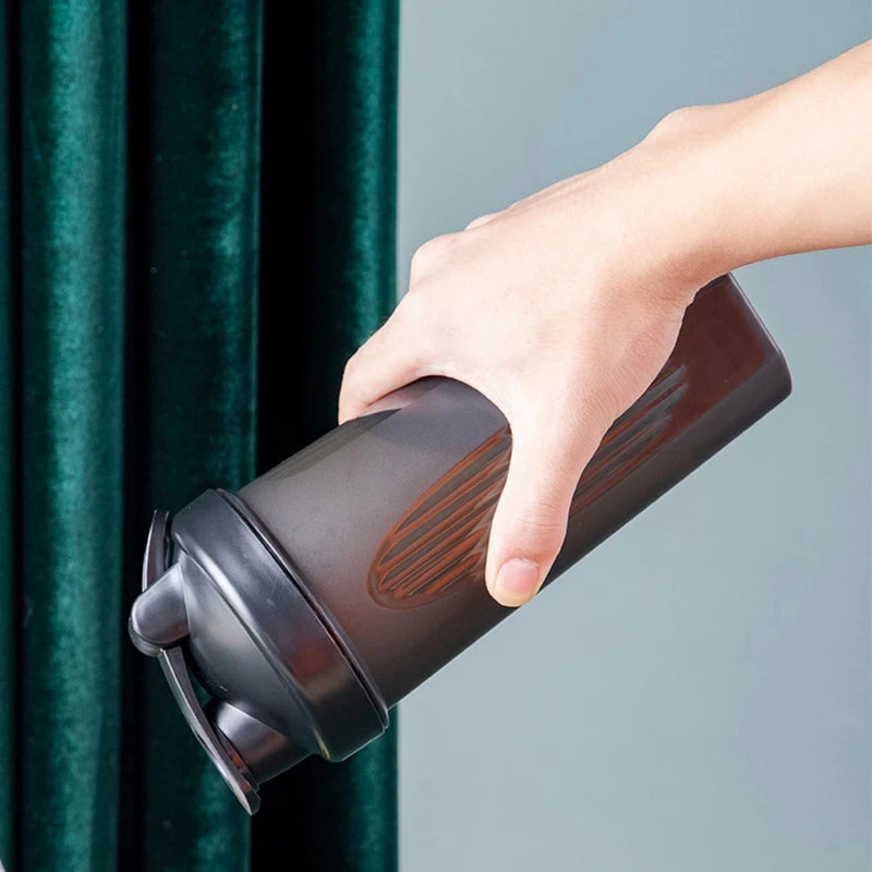 Shaker Cup Sports Portable Convenient Stirring Cup 600ml Plastic Shakers Bottle Adults Drink Water Accessories