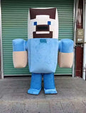 MINISO 2028 Blue Lilo & Stitch mascot costume cartoon character 2m/2.6m Inflatable Walking Blue Stitch Mascot Costume