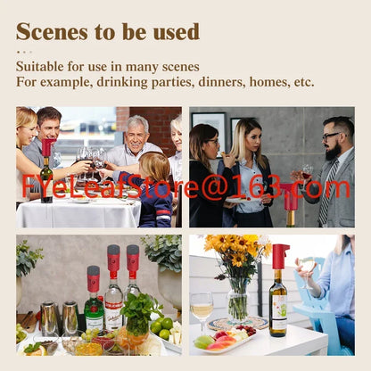 Extractor de vino eléctrico con sensor inteligente