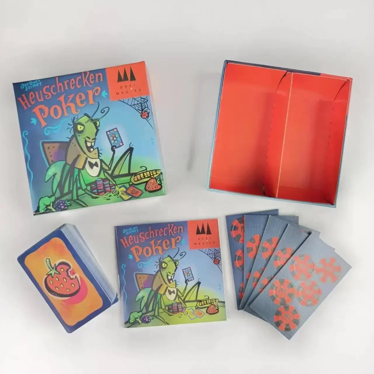 Tácticas de trampa de polilla desatadas: Juego de mesa Polilla Tramposa: un juego de cartas familiar con Kaker Laken Poker