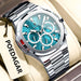 834 Silver MintBlue