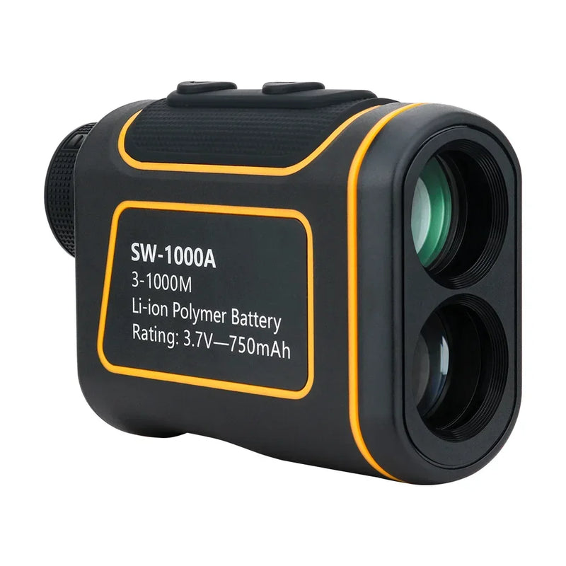 SNDWAY Telescope Laser Range Finder Digital Distance Meter Hunting Monocular Golf Rangefinder LCD Display Roulette Tape Measure
