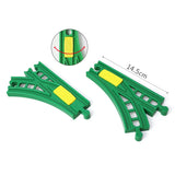 Wooden Train Track Toys Railway Rails Accessories Fit Thomas Train Road Connector Bridge Wood Railway Children Boy Christmas Gift