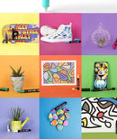 16pcs Japan UNI POSCA Markers Set Acrylic Graffiti Drawing Permanent Waterproof Children's Drawing PC-3M/1M/5M Art Supplies