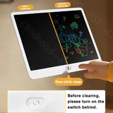 Tablet de Escrita e Desenho LCD (16/13/11 Polegadas) – Brinquedo Educativo para Meninos e Meninas de 3 a 8 Anos