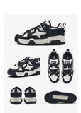 Xtep Star-X Skateboarding Shoes For Women 2024 Spring Comfortable Women's Leisure Shoes Thick Sole  Outdoor Shoes 876118310003