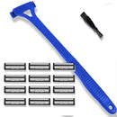 Razor Men Back Shaver Male Machine Hair Shaver Safety Long Handle Foldable Trimmer Body Leg Handle Removal Shaving Razor Tool