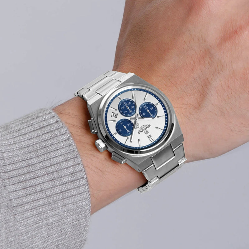 NAVIFORCE Men Casual Sport Quartz Calendar Wrist Watch for Man Business Steel Strap Waterproof Male Clock Relogio Masculino