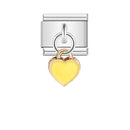 URING New Italian Charm Bracelet Pendant Series Shell Imitation Pearl Heart Personalized Assembly Chain Y2k DIY Making Jewelry