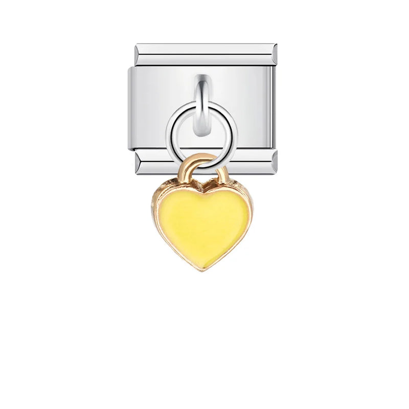 URING New Italian Charm Bracelet Pendant Series Shell Imitation Pearl Heart Personalized Assembly Chain Y2k DIY Making Jewelry