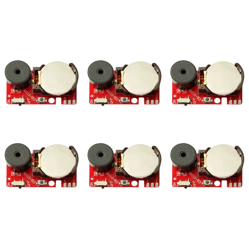 Prank Esconder Buzzer irritante, Office Noisemakers Brinquedo, Irritante Noise Maker, Mini Bip Dispositivo engraçado, Home Party Props, 6-1Pcs