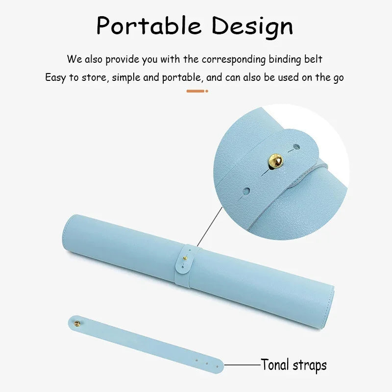 Alfombrilla protectora de escritorio de oficina de gran tamaño de PU, impermeable, para ratón, teclado de escritorio, alfombrilla de ratón para juegos, accesorios para PC