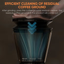 BioloMix Automatic Burr Mill Electric Coffee Grinder CG210 with 48 Grind Settings Adjustable for Espresso American Coffee