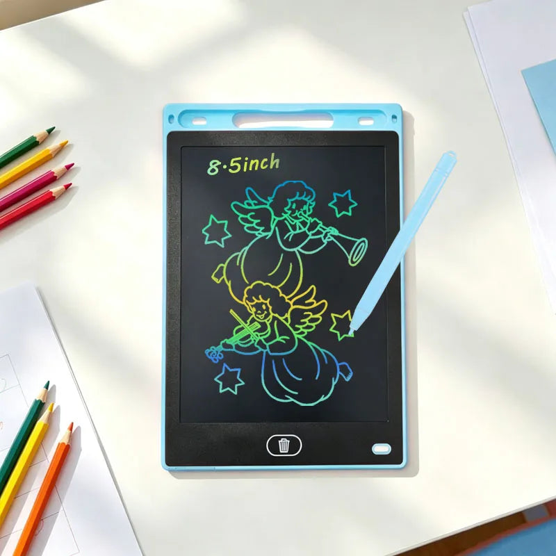Tablet de Desenho LCD de 8,5 Polegadas – Lousa Eletrônica de Escrita e Desenho – Portátil – Brinquedo Educativo e Presente para Crianças