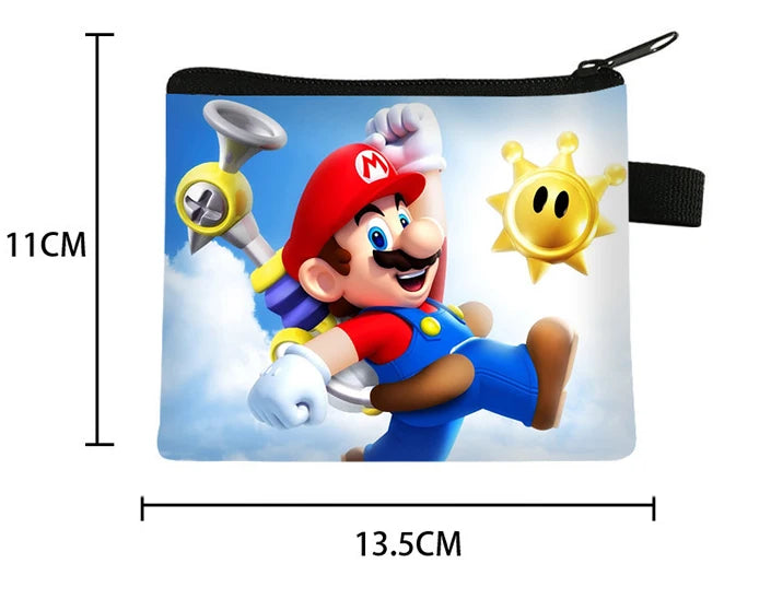 Figuras de acción de Super Mario Bros. de PVC, set de 6 unidades, Luigi, Yoshi, Donkey Kong, Mushroom, para niños, regalos de cumpleaños