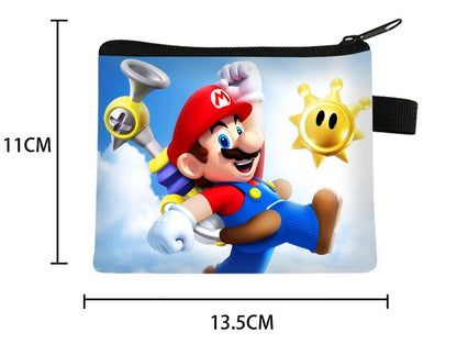 Figuras de acción de Super Mario Bros. de PVC, set de 6 unidades, Luigi, Yoshi, Donkey Kong, Mushroom, para niños, regalos de cumpleaños