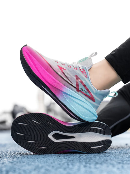 2025 new men's and women's running shoes breathable leisure sports shoes non-slip cushioning comfortable tennis shoes male 36-45