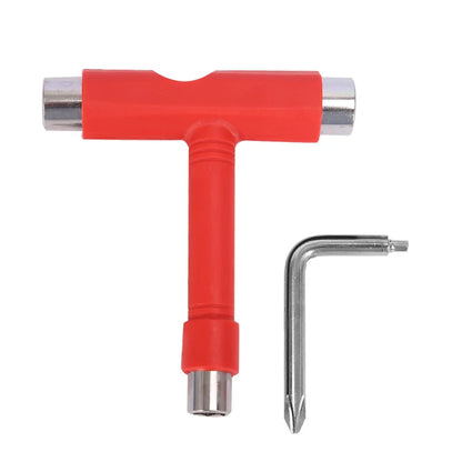 Llave Allen profesional tipo T para patineta, herramientas para longboard, patineta, tabla, patín, llave inglesa, piezas