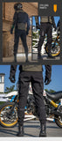 SFK New Black Motorcycle Pants Riding Men Equipment Summer Breathable Trousers With CE Protection Armor Wearing Gears Accessories
