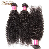 Kit mechas de cabelo humano cacheado natural - Cabelo virgem