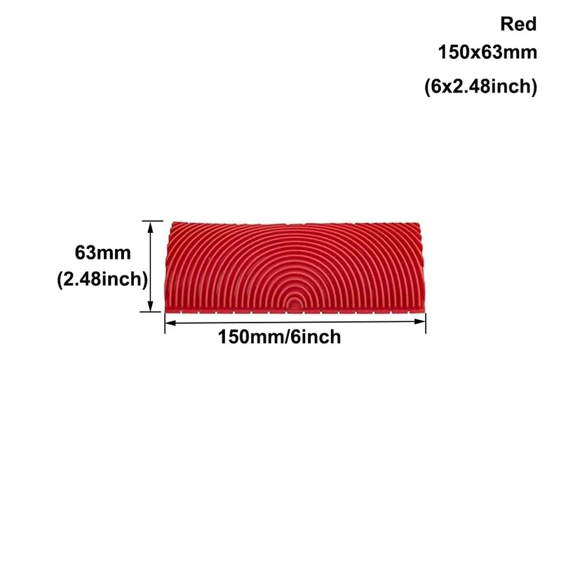 Wood Graining Tool Set Fake Wood Grain Roller Painting with Hand DIY Rubber Graining Tool for Wall Room Art Paint Decoration