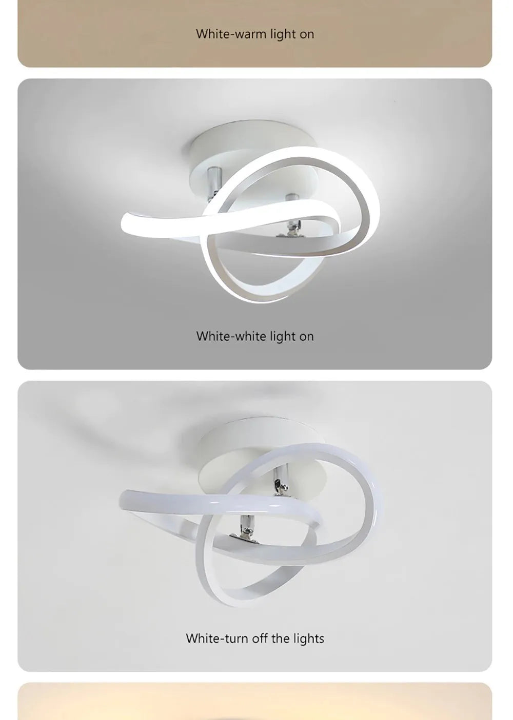 Lámparas de techo LED para pasillo, modernas y minimalistas, para sala de estar, balcón, entrada, escalera, decoración del hogar, accesorios LED brillantes.