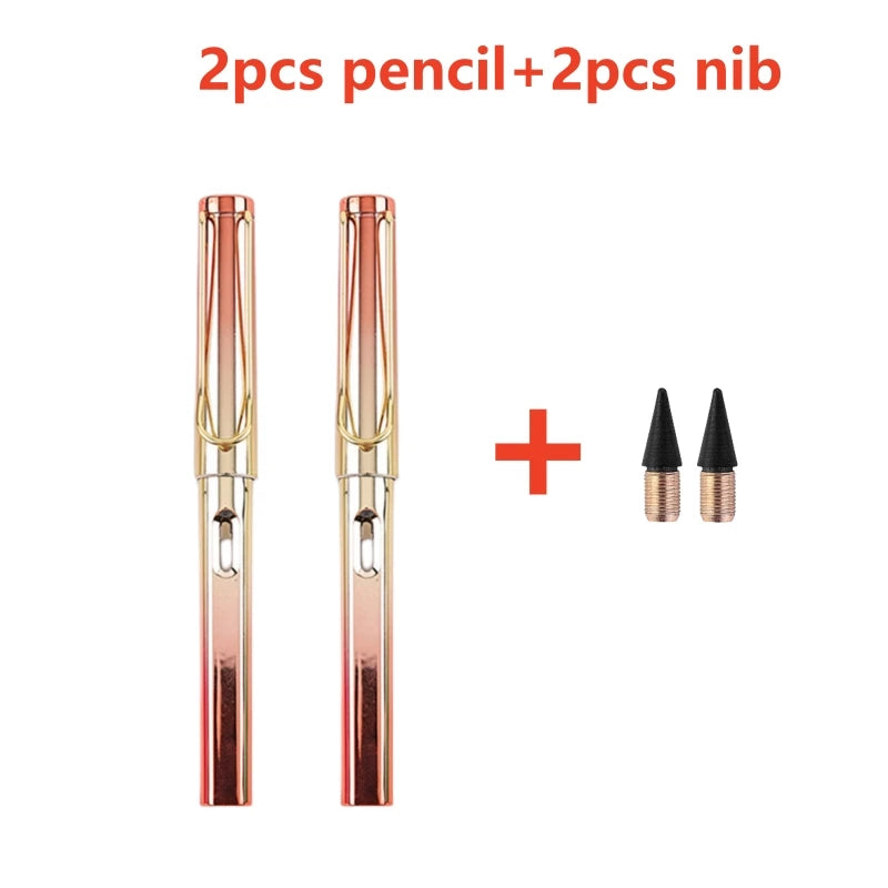 Unlimited Writing Pencil Infinity Pencils Eternity No Sharpening without Ink Kawaii Unlimited Pen Art Supplies School Stationery