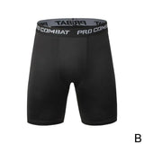 Sports New Men's Bodybuilding Shorts, Fitness Compression Tight Shorts, Sports Men's Muscle Active Elastic Tight Shorts