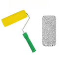 4/8inch Wall Paint Roller Brush Portable Sponge Painting Roller with Handle Roller Brush Paint Portable for Wall Painting Tool