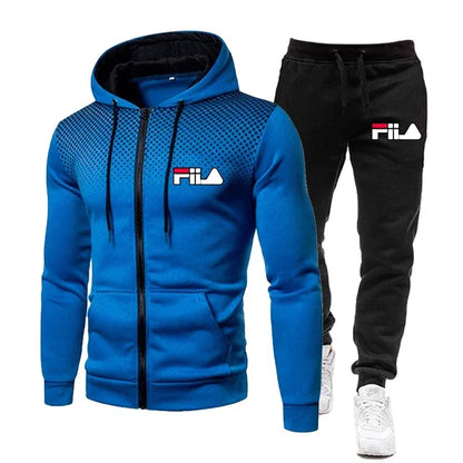 Conjuntos de sudadera y pantalones para hombre, trajes deportivos de otoño, sudaderas informales, chándal, ropa deportiva, chaqueta deportiva informal para hombre, traje para correr, 2023