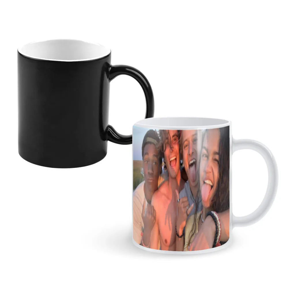 Outer Banks Anime Creativity Color Changing Mug Ceramic Mug Hot Coffee Cup Breakfast Cup Mug Friend Gift