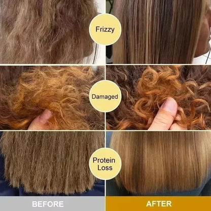Cápsulas vitamínicas Magic Hair: aceite de queratina, restauración rápida del cabello, suave, brillante, hidratación profunda, cuidado del cuero cabelludo seco y encrespado. 
