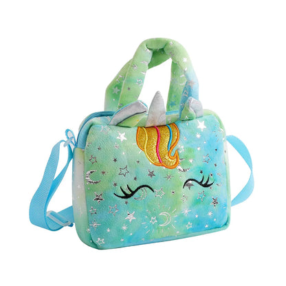 Bolsos de unicornio para niñas, bonitos bolsos cruzados para niños, regalo para niñas, monedero pequeño.