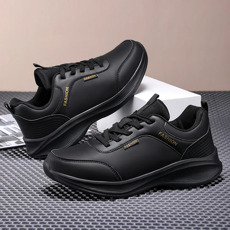 Autumn Light Men Sneakers Lace Up Casual Shoes For Men Cushioning Men Sport Shoes For Running Winter Waterproof Walking Shoes