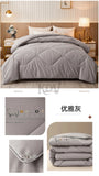 Luxury 100% Wool Quilt Core Autumn Winter Thickened Warm Quilted Comforter Fluffy Soft King Queen Size Solid White Duvet Insert