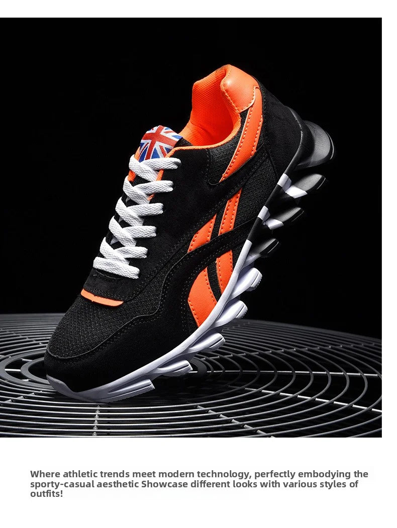 Men Sports Running Shoes Casual Marathon Breathable Lightweight Women's Comfortable Athletic Non-slip Walking Sneakers Outdoors