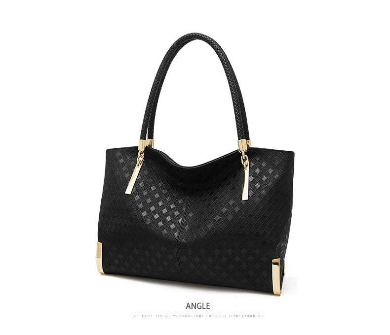 FOXER Genuine Leather Lady's Handbag Elegant Luxury Design Women Shoulder Bag Large Capacity Tote Bag Best Gift for Mom, Wife
