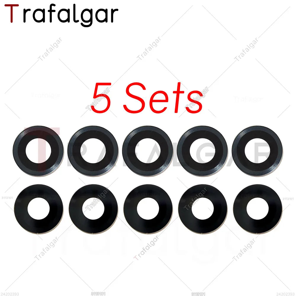 Lente de cristal de la cámara trasera para Motorola MOTO G54 5G XT2343-1 XT2343-2, repuesto con adhesivo.
