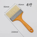 5PCS Multifunction Plastic Handle Paint Brushes for Wall and Furniture Paint Tool Set Painting Brushes Artist Paint Brushes