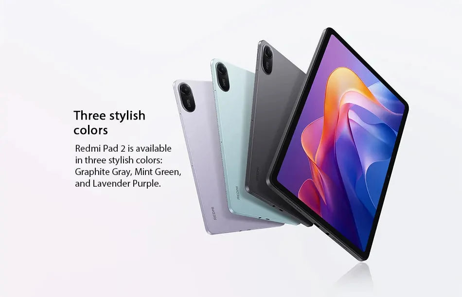 Tablet xiaomi redmi pad 2 11 polegadas tela 2,5K - bateria de 9000 mAh wi-fi