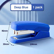 High Quality Use 24/6 Staples Stapler Color Mini Portable Long Stapler Effortless Labor-saving Stapling Machine Office School