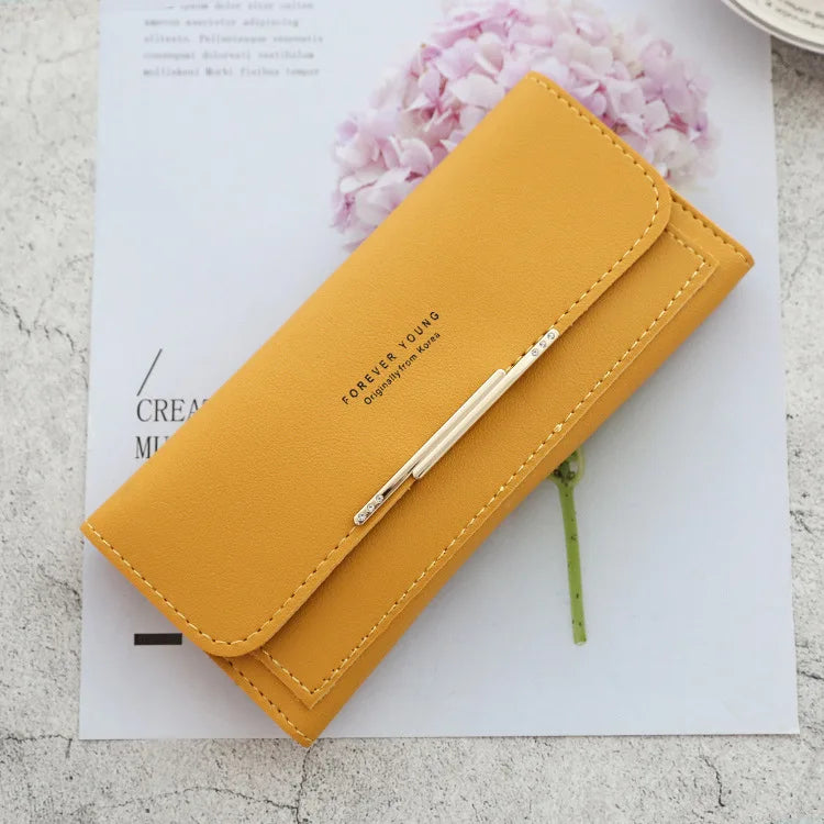 2024 Fashion Wallet Women's Purse Wallet Card Holder Female Clutch Long Purse Multi-card Holder Luxury Designer Lady Coin Purses