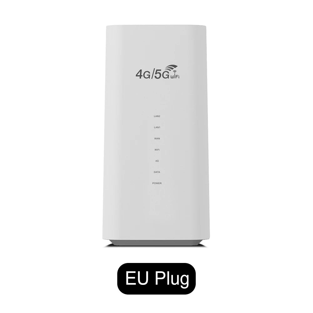4G/5G LTE WiFi Router 300Mbps CPE 4G WiFi Router 3 RJ45 with SIM Card Slot Wide Coverage Internal Antenna for Indoor Outdoor