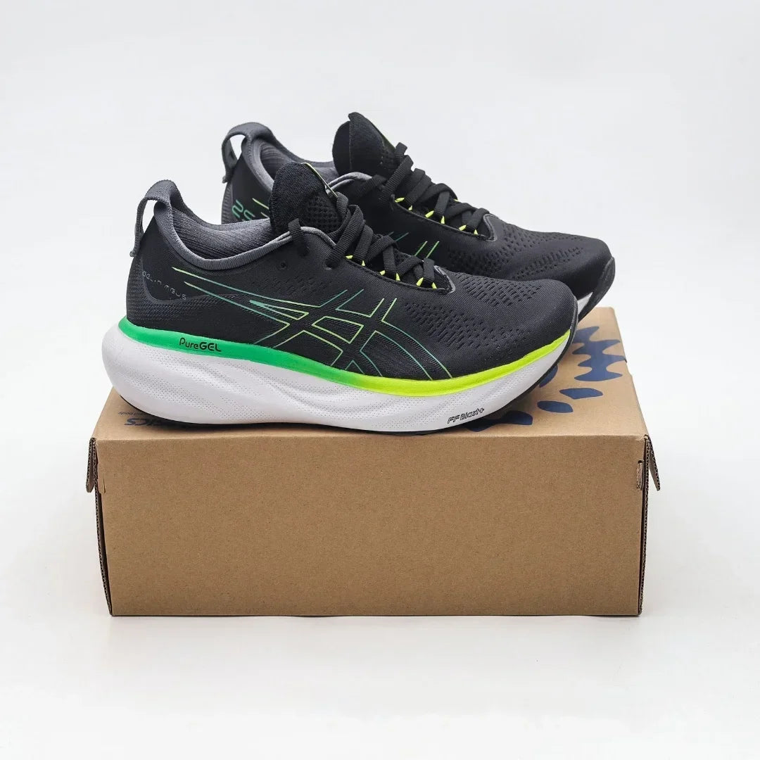 Zapatillas de running Asics Nimbus 25 originales para hombre, amortiguación y estabilidad. Zapatillas deportivas Asics unisex.