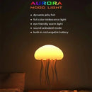 Upgraded Silent Jellyfish Lamp, Jelly Fish Light With Dancing Legs, Voice Control for Bedrooms, Living Room and Christmas Gifts