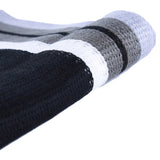 Classic Striped Outdoor Scarves Men Cashmere Soft Knitted Striped Scarf Long Tassel Neck Warmer Men'S Winter Scarf