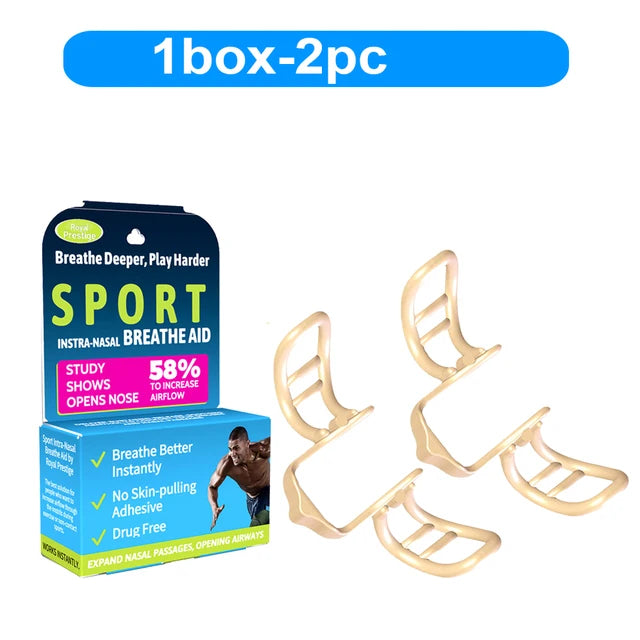 Anti Snoring Nasal Dilator, Stop Snoring Silicone Nose Clip, Sport Easy Breath Nasal Clip, Snoring Aid Device, Improve Sleep 