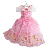 Elsa Anna Kid Princess Girls Dress Rapunzal  Kids Cosplay Halloween Vestidos Children Costume Birthday Party Dress