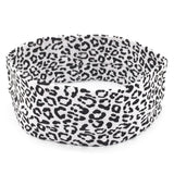 Fashion Leopard Print Sports Headband Yoga Headband Women's Fitness Elastic Cotton Sweat-Absorbing Headscarf Athletic Headwear